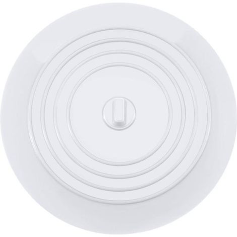 Set da 3 pezzi: tappo per vasca da bagno, tappo per lavandino, 15 cm, per bagno e cucina, ventosa in silicone, grigio scuro (1/5)