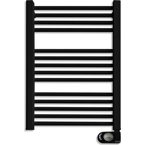 Radiador Secatoallas Eléctrico de Bajo Consumo NOOR (500W) - Negro