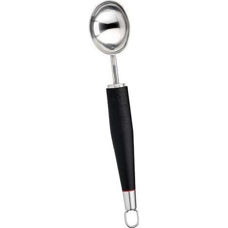 Ghidini Cipriano Dosificador de Helado de Acero Inoxidable 18/8 con Mango Ergonómico Antideslizante Higiénico Massari