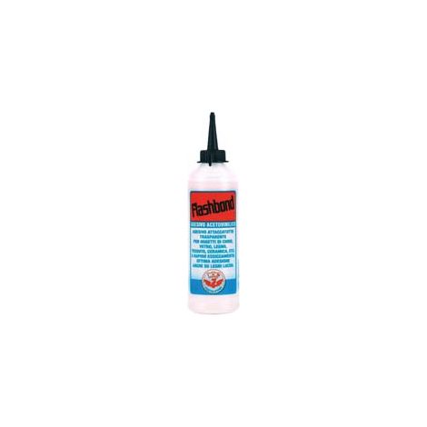 COLLA ACETOVINILICA SUPER TRAPARENTE FLASHBOND- - ml.125 - 5 pezzi