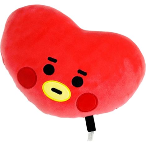 Coussin de soutien cervical en forme de cœur 23cm, appui-tête original pour voiture, protection des cervicales, soulagement de la pression, oreiller de repos auto mignon. (1/5)