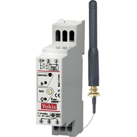 Telerruptor Yokis mtr2000mrpx 10A 2000W radio 250m