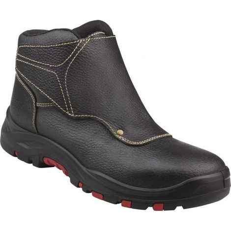Chaussures de soudeur hautes Cobra 4 P41 S3 HRO SRC EN20349 WG VELCRO - DELTAPLUS - COBR4S3NO41 (1/2)