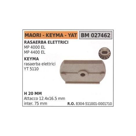 Supporto mozzo portalama rasaerba tagliaerba MP 4000EL 4400EL maori 027462