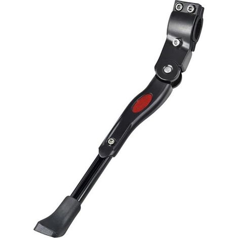 Béquille de vélo réglable 51-71 cm – Béquille latérale universelle pour VTT, vélos de ville et vélos de route – Béquille en aluminium avec pied antidérapant – Fixation sur la fourche arrière – Robuste (1/5)