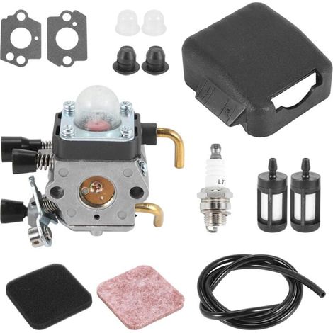 Carburatore FS85 + coperchio filtro aria per FS75 FS80 85 KM80 KM85 FC75 Kit di messa a punto Decespugliatore Trimmer (1/4)