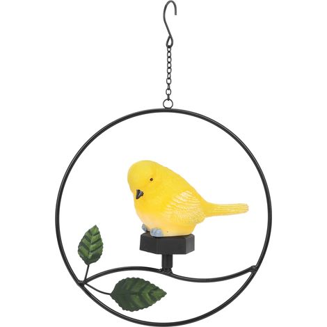 Lampes suspendues décoratives imperméables de lumière LED d'oiseau d'énergie solaire pour le paysage cour jardin (1/5)