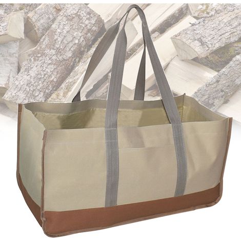 sac de rangement portable pour bois de chauffage (1/5)