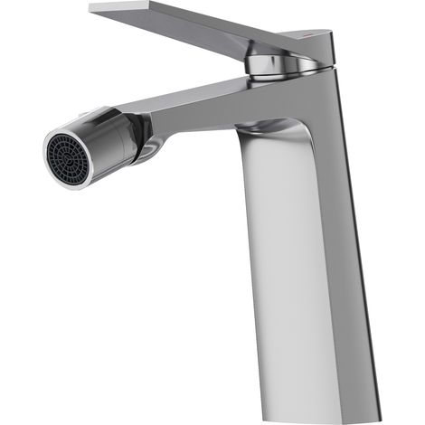 Mitigeur Bidet sur Pied en Laiton Chromé Selva avec Accessoires Gratuit (1/5)
