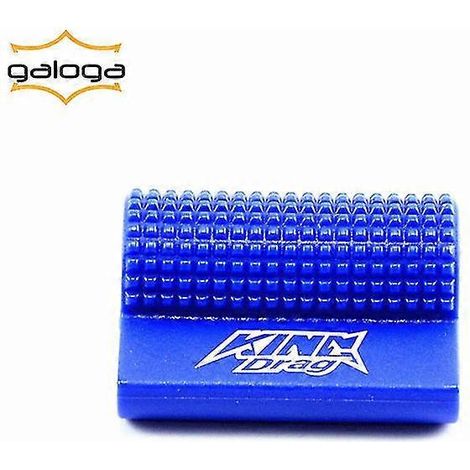 1 Stück Universal Motorrad-Schalthebel-Pedal-Gummiüberzug, Schuhschutz, Fußrasten-Zehenschutz-Gel-Zubehör, Motorrad-Schaltüberzug – Blau