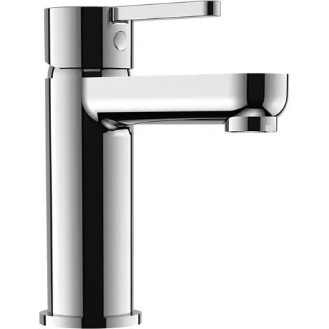 Mélangeur avec lavabo et bidet sans vidange et douche encastrée en laiton chromé Mod. Virna