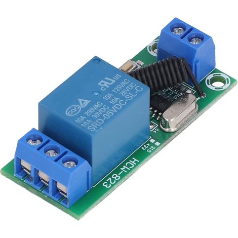 Module relais d'apprentissage, interrupteur de télécommande intelligent sans fil avec boîtier, 1 voie 5 V (1/5)