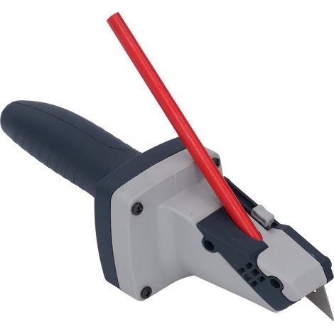 Coupe-plaques de plâtre avec ruban à mesurer, outil portable pour la découpe de plaques de plâtre et de carton, idéal pour le travail du bois. (1/5)