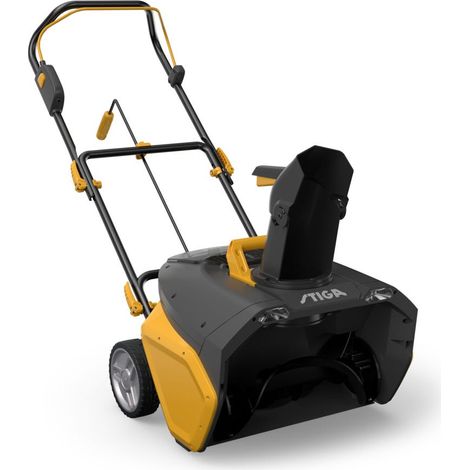 STIGA ST 700e Akku-Schneefräse, 48 V, 50 cm – Bürstenloser Motor, Einhandgriff-System – Für Einfahrten, Terrassen Und Gehwege, Akku Nicht Enthalten (1/7)