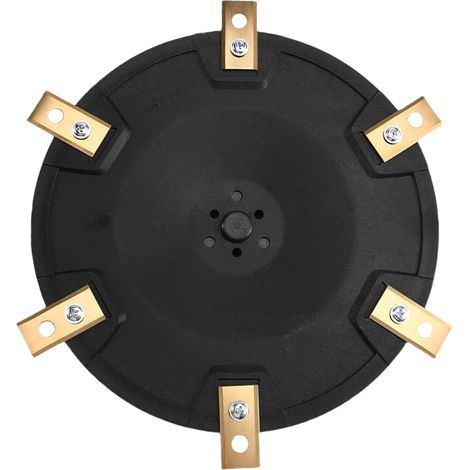 Pièces de Rechange pour Tondeuse Robot, inclure 1 Disque à Lames + 6 Lames Compatible avec Tondeuses Mova Dreame - Plateau de Coupe 6 Lames en Nylon pour un Pour Divers Extérieurs (1/5)