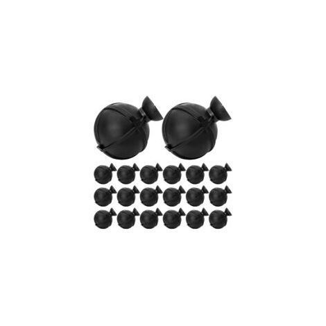 Confezione da 20 capsule universali per margotta da 8 cm per rami da 0,8 a 2 cm, ventilate e autobloccanti, per giardinaggio, forniture per giardinaggio, attrezzi, palla da innesto - Crezuo