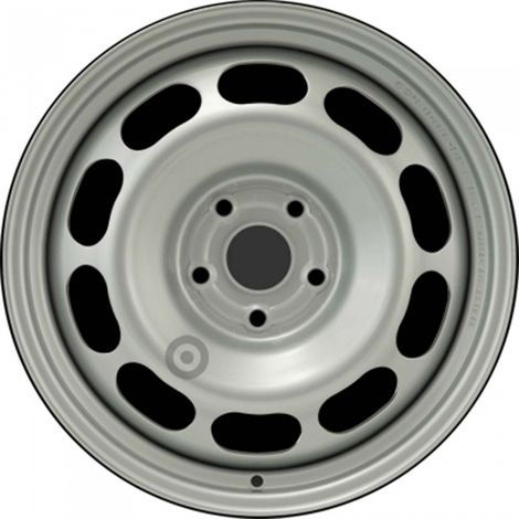 Jante tôle 17 pouces - 5 Trous - 6,5x17 5x114,3 ET39 AL60 argent