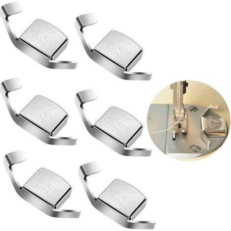 Rails de couture magnétiques – Lot de 6 guides durables et universels compatibles avec la plupart des pieds-de-biche de machines à coudre (1/4)