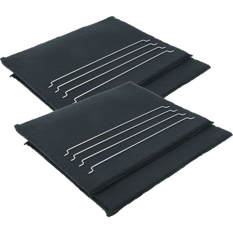 vhbw 4x filtro de carbón activado reemplaza Bosch 00576485, LZ53750 para campanas cocina