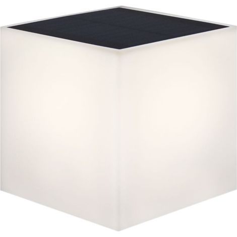 LED Außenwandlampe Solar Bewegungssensor IP65 4000 K neutralweißes Licht 1000 lm Weiß eckig Modern