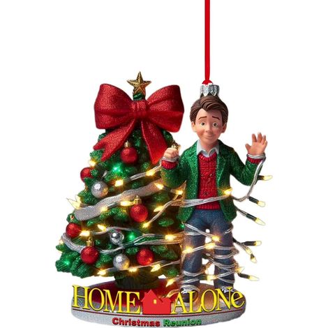 Fröhliche Weihnachten – Kevin – Allein zu Haus, du Schlingel Weihnachtsschmuck – Klassisches Weihnachtsgeschenk zum Filmklassiker, kompatibel mit Hallmark Keepsake (1/5)