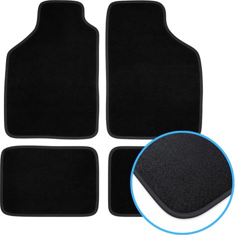 Tapis de sol universels en velours pour voiture, essuie-glaces universels B (1/5)