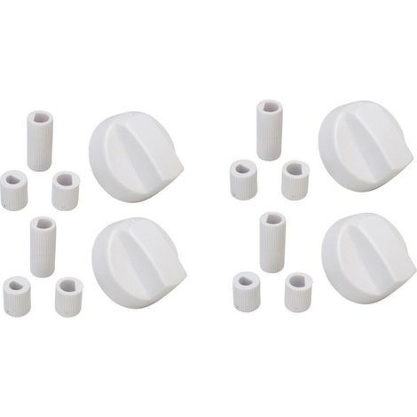 Mando Cocina Estandar Blanco 4 Unidades (1/4)