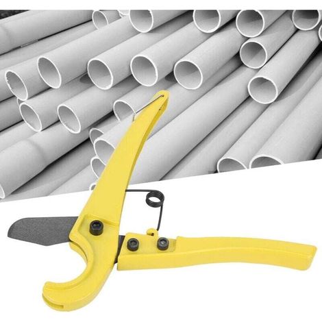 Coupe-tuyau, ciseaux pour tuyaux en PVC, mini coupe-tuyau pour tuyaux en PVC, coupe-tuyau en plastique d'un diamètre inférieur à 1,4 pouces (1/4)