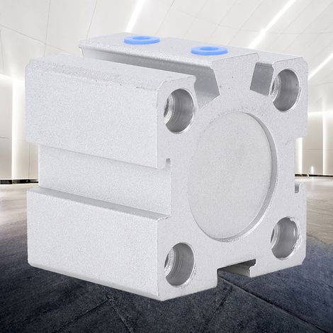 SDA20x10 Doppeltwirkender Niederdruck-Luftzylinder aus Aluminiumlegierung, Innendurchmesser 20 mm, Hub 10 mm (1/5)