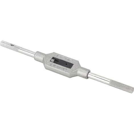Gewindebohrerschlüssel M1 bis M10, 1/16 bis 3/8 Zoll, verstellbarer Griff, hochfestes Handwerkzeug