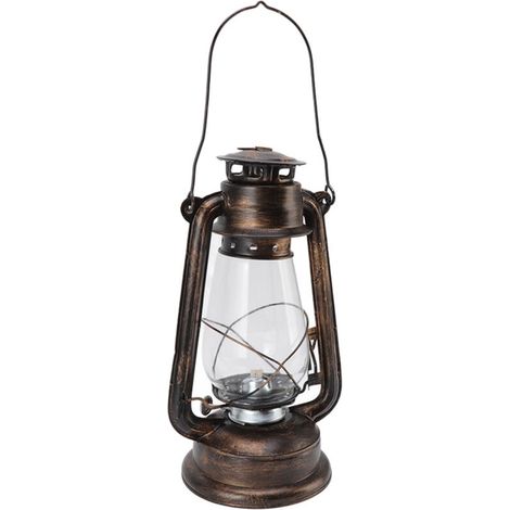 Lampe à kérosène en verre chandelier lanterne lampe à huile lampe en fer pour accessoires de tir décorations Articles d'ameublement (1/5)