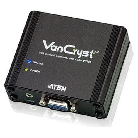 Convertidor aten VC180 VGA a HDMI resolución 1080p (1/3)