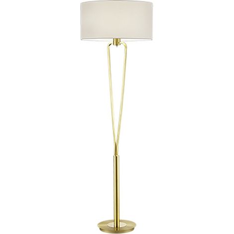 Lampada Tavolo Scrivania Studio Moderno 4,5W Ottone H 160 cm Paris II GD Trio (1/2)