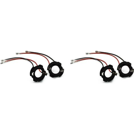 Adattatore LED H7 per base faro MK5 5, ricambi auto con cavo, serie D119A, 4 pezzi
