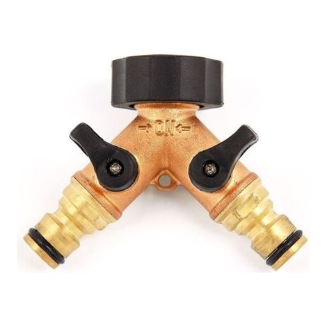 FENOPLASTICARaccord de Robinet FISHTEC Nez Double (1/4)