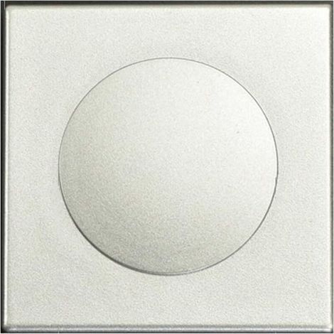 Lot de 2 Coques murales de tuyau, bride fendue murale, couvercle de trou de fil mural en plastique, bouchon de tuyau de poussière, bouchon de protection de robinet de cuisine 50 mm (1/4)