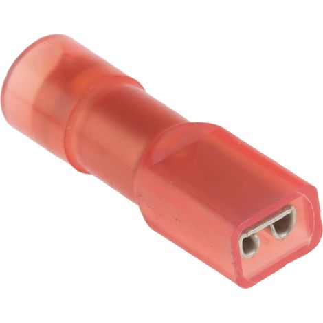 Cosse faston RS PRO, Isolé, Rouge (1/3)