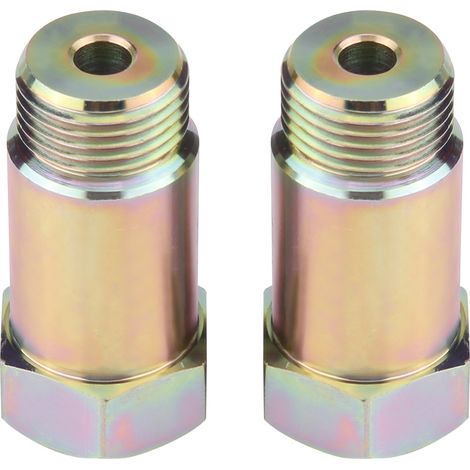 Stück 45 mm M18x1,5 O2-Sensorverlängerungen, gelbe Distanzstücke und Adapter für Sauerstoffsonde