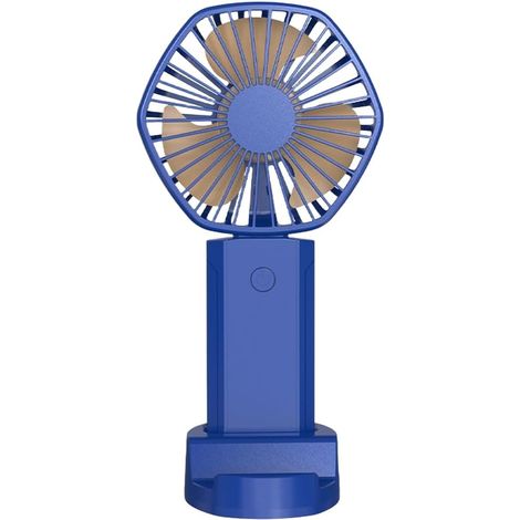 ventilateur rechargeable par USB avec 3 niveaux de flux d'air (1/5)