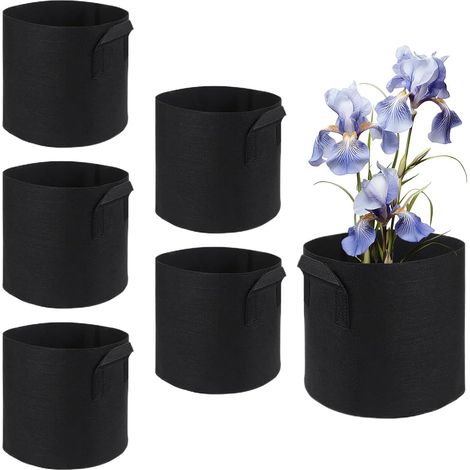 Lot de 6 paniers aquatiques, plastique résistant aux UV, système hydroponique flottant, pour étangs et aquariums