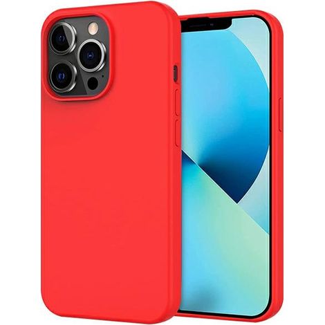 Funda Beline para iPhone 14 Pro Max, color rojo caramelo. (1/2)