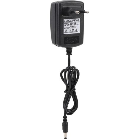 Adaptateur d’Alimentation 15V 3A, Câble 5,5mm x 2,5mm 93cm pour Haut-Parleur, Panneau LED, Module de Bande Lumineuse (Prise UE) (1/5)