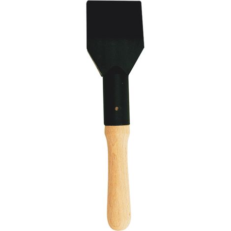 Kintech – Spatule à vitrer 280mm – Manche bois 130mm – Tête PVC 65mm pour calage vitrage – Usage professionnel