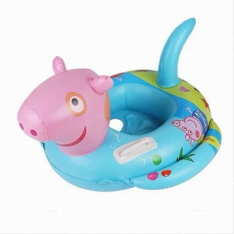 TrAdE Shop Traesio - Salvagente Gonfiabile Mutandina Per Bambini Peppa Pig Per Mare Spiaggia Piscina - (1/2)