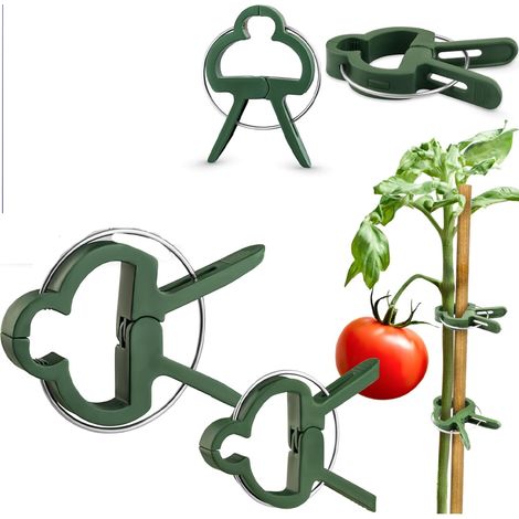 (60PCS) Clips pour Plantes Set - Attache Plante Grimpante - Clips Tomates - Attache Tomate - Pince Tomate (1/5)