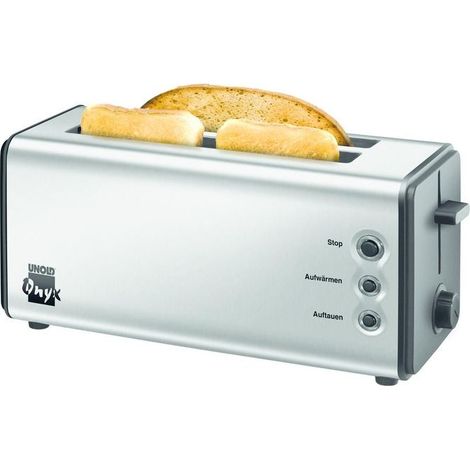 Unold Onyx 38915 Toaster Duplex 4-Fette Nero Acciaio Inossidabile