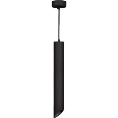 Suspension Luminaire Biseautée GU10 IP20 50cm Noir - SILAMP (1/2)