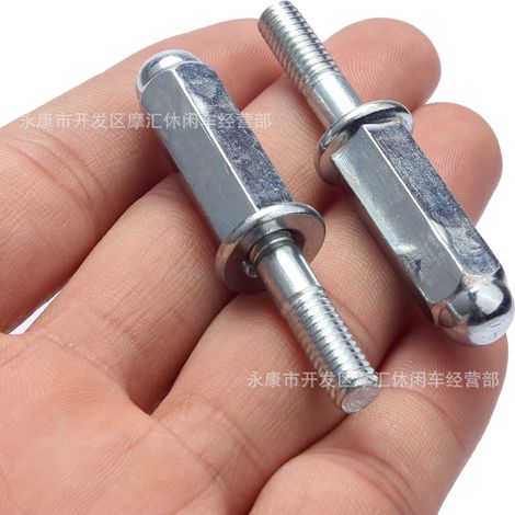 ATV four-wheel beach motorcycle GY6 50/125/15CC0 scooter exhaust pipe screw and nut kit (1/4)