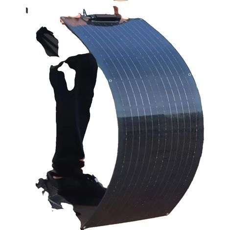 Panneau Solaire Flexible 80W, Haute Efficacité 22%, Léger 1,14 kg (1/2)