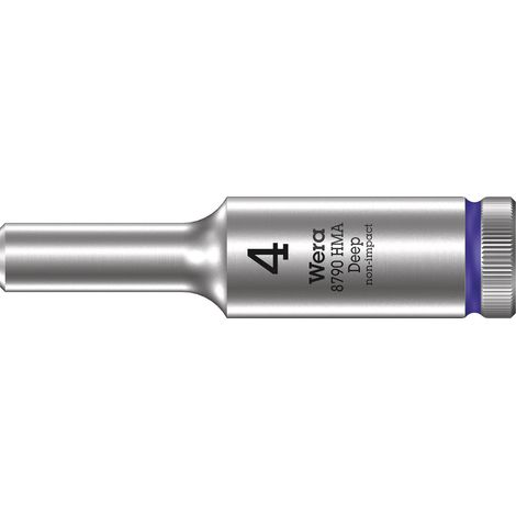 WERA 05004500001 LLAVE DE VASO 1/4'', VIOLETA, 4.0 MM (1/5)